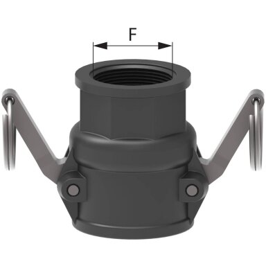 Jungtis G 1 1/4" - 1 1/2" 18106D5