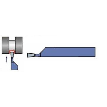 Atpjovimo peilis 16X10X100, T5K10 Atpjovimo peilis 16X10X100, T5K10