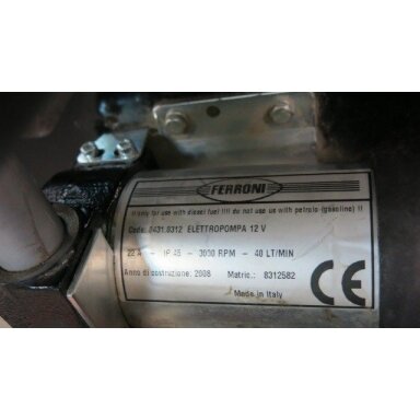 Dyzelino siurblys komplekte 12V
