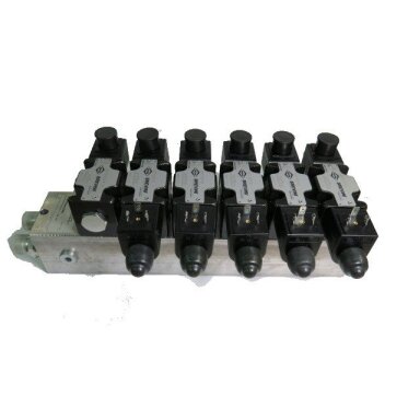 Elektromagnetinis blokas 5+1 12VDC Elektromagnetinis blokas 5+1 12VDC