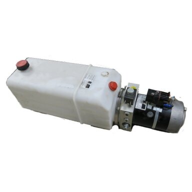 Hidraulinė stotelė su baku 8l, 2kW (24V), 2,6ccm