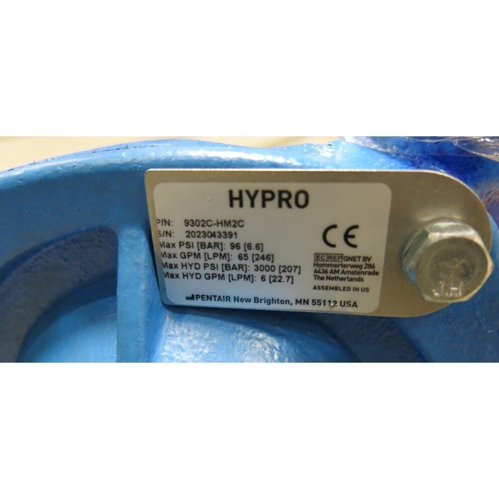 Išcentrinis siurblys su hidro varikliu Hypro 9302C-HM2C 1 Išcentrinis siurblys su hidro varikliu Hypro 9302C-HM2C 1
