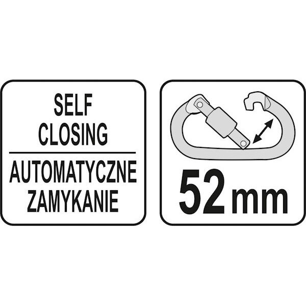 Karabinas 52mm