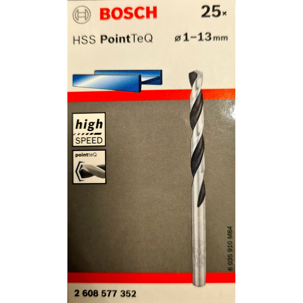 Metalo grąžtų rinkinys 1-13mm, Bosch Metalo grąžtų rinkinys 1-13mm, Bosch