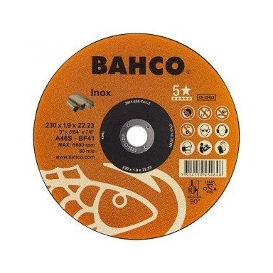 Metalo pjovimo diskas 230x1,9 Bacho Metalo pjovimo diskas 230x1,9 Bacho