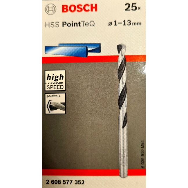 Metalo grąžtų rinkinys 1-13mm, Bosch Metalo grąžtų rinkinys 1-13mm, Bosch