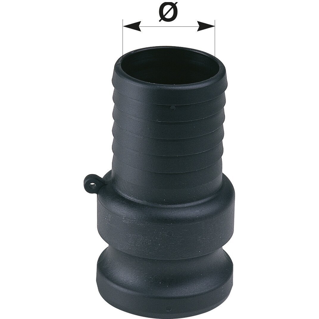 Perėjimas 1 1/2" - 40mm 18106E40 Perėjimas 1 1/2" - 40mm 18106E40