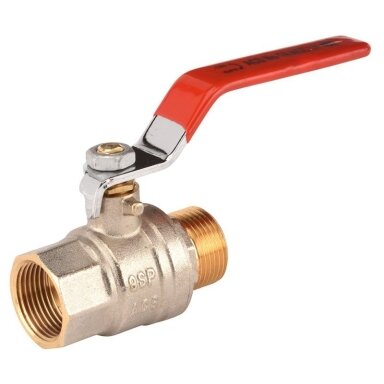 Rutulinis ventilis 3/4" (20mm), vidus/išorė