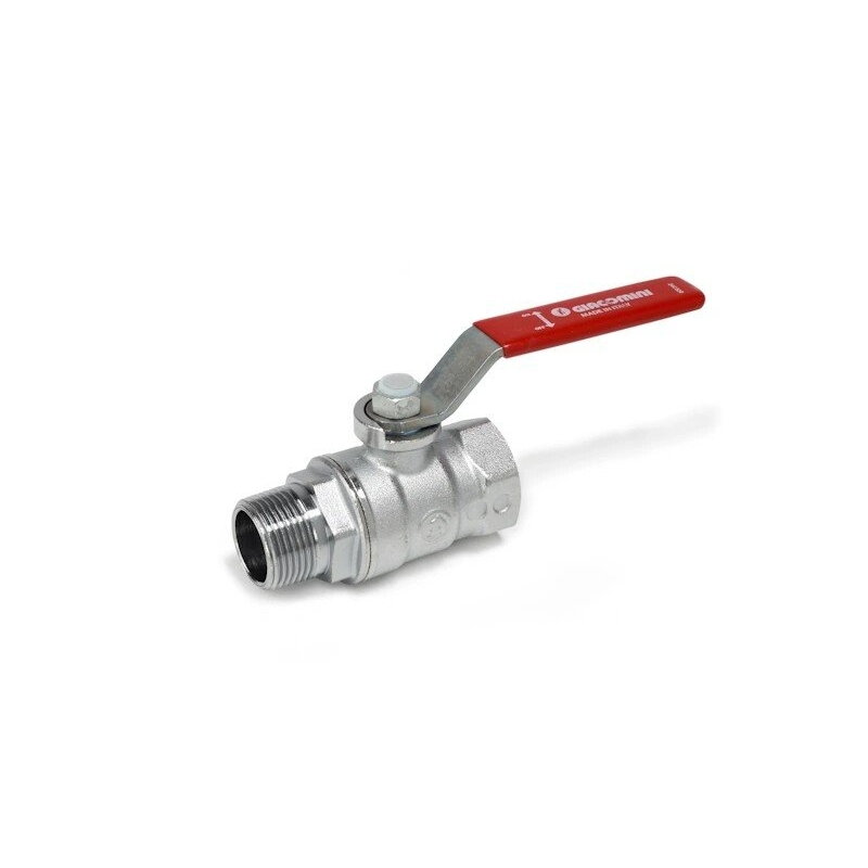 Rutulinis ventilis 1/4", vidus/išorė