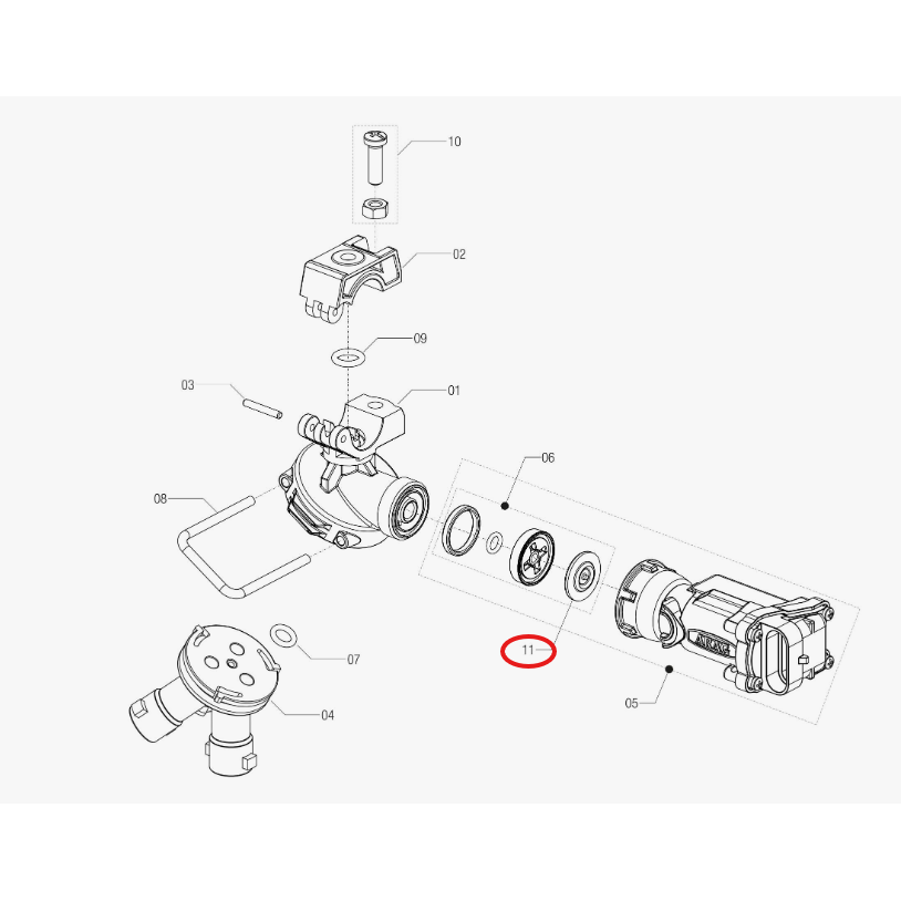 Seletron vožtuvo - varikliuko membrana 4246000.221V 1