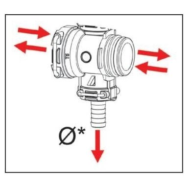 Slėgio reguliatorius 150l/min, T5