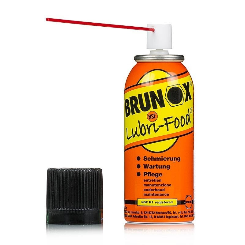 Tepimo priemonė Brunox Lubri-food, 100ml Tepimo priemonė Brunox Lubri-food, 100ml