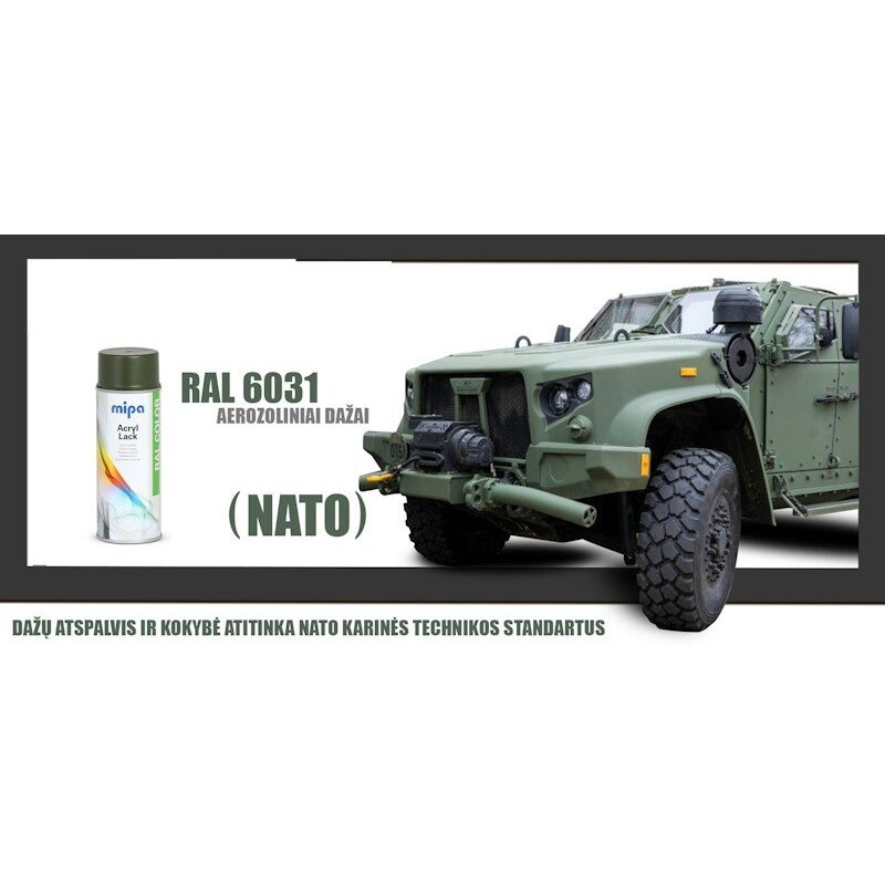 Žali dažai (NATO), 400ml 1